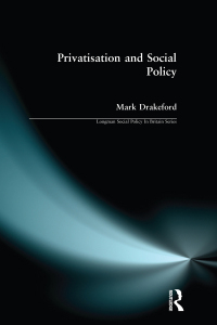 Imagen de portada: Social Policy and Privatisation 1st edition 9780582356405