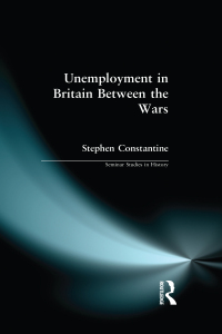 Omslagafbeelding: Unemployment in Britain Between the Wars 1st edition 9780582352322