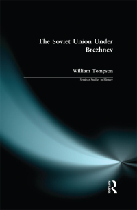 Imagen de portada: The Soviet Union under Brezhnev 1st edition 9780582327191