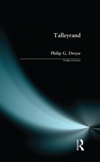 Cover image: Talleyrand 1st edition 9780582323841