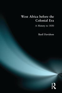 Cover image: West Africa before the Colonial Era 1st edition 9781138174474