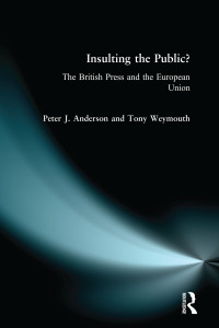 Cover image: Insulting the Public? 1st edition 9780582317406