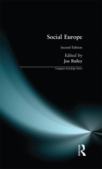 表紙画像: Social Europe 2nd edition 9780582316096