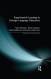 Cover image: Experiential Learning in Foreign Language Education 1st edition 9780582315709