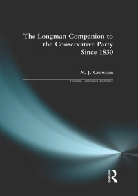 Titelbild: The Longman Companion to the Conservative Party 1st edition 9781138181502