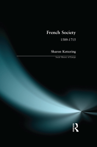 Cover image: French Society 1st edition 9781138425279