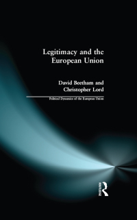 Cover image: Legitimacy and the European Union 1st edition 9780582304895