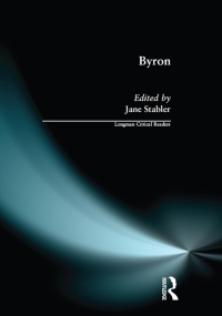 Cover image: Byron 1st edition 9780582303935