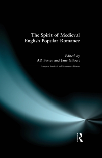 Cover image: The Spirit of Medieval English Popular Romance 1st edition 9780582298880