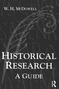 Cover image: Historical Research 1st edition 9780582294592