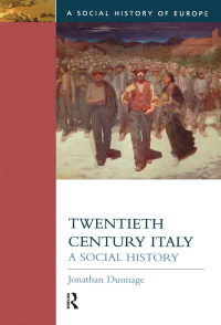 صورة الغلاف: Twentieth Century Italy 1st edition 9781138176683