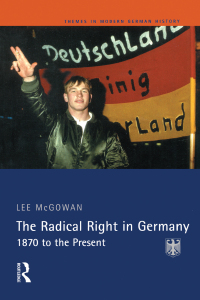 صورة الغلاف: The Radical Right in Germany 1st edition 9781138425330