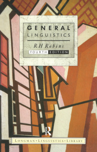 Omslagafbeelding: General Linguistics 4th edition 9780582291447