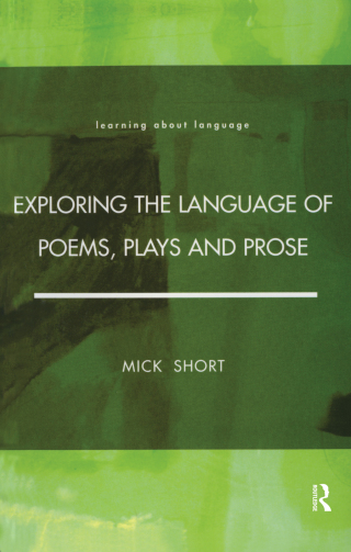 Cover image: Exploring the Language of Poems, Plays and Prose 1st edition 9780582291300
