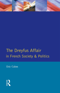 Titelbild: The Dreyfus Affair in French Society and Politics 1st edition 9780582276789