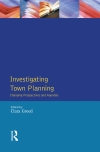 Titelbild: Investigating Town Planning 1st edition 9780582258341