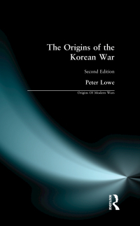 Cover image: The Origins of the Korean War 2nd edition 9781138178830