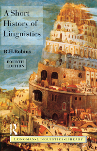 Cover image: A Short History of Linguistics 4th edition 9781138836587