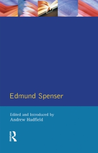 Cover image: Edmund Spenser 1st edition 9781138165410