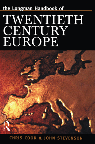 Cover image: Longman Handbook of Twentieth Century Europe 1st edition 9781138142466