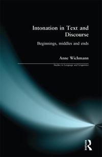 Cover image: Intonation in Text and Discourse 1st edition 9781138150706