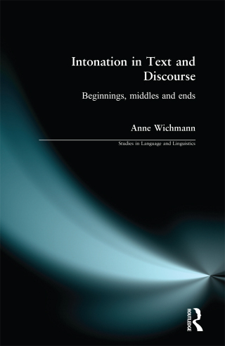 Imagen de portada: Intonation in Text and Discourse 1st edition 9781138150706
