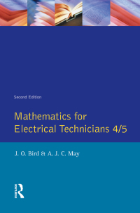 表紙画像: Mathematics for Electrical Technicians 2nd edition 9781138835726