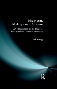 Immagine di copertina: Discovering Shakespeare's Meaning 1st edition 9780582229303