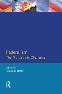 Imagen de portada: Federalism 1st edition 9781138160040