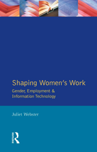Imagen de portada: Shaping Women's Work 1st edition 9780582218109