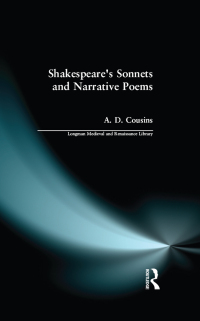 表紙画像: Shakespeare's Sonnets and Narrative Poems 1st edition 9780582215122