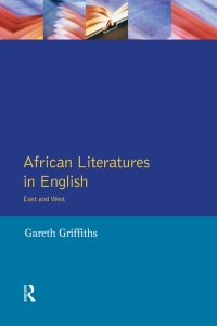 Imagen de portada: African Literatures in English 1st edition 9781138155251