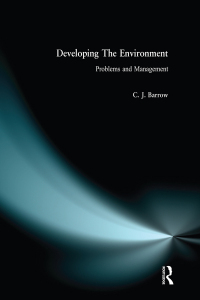 Imagen de portada: Developing The Environment 1st edition 9781138166721