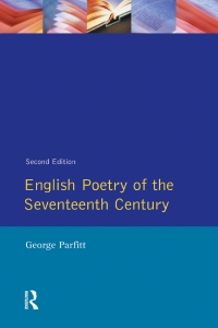 Omslagafbeelding: English Poetry of the Seventeenth Century 2nd edition 9781138163096