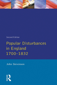 Cover image: Popular Disturbances in England 1700-1832 2nd edition 9780582081017