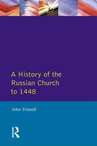 Titelbild: A History of the Russian Church to 1488 1st edition 9780582080676