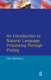 Titelbild: An Introduction to Natural Language Processing Through Prolog 1st edition 9781138167315