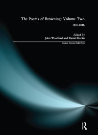 Imagen de portada: The Poems of Browning: Volume Two 1st edition 9780582063990