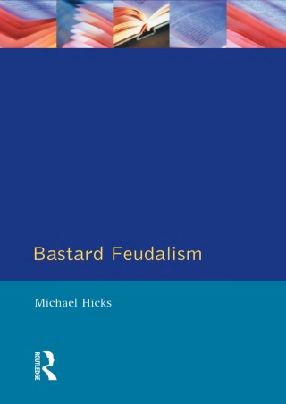 Cover image: Bastard Feudalism 1st edition 9781138836396