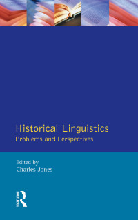 Cover image: Historical Linguistics 1st edition 9780582060852