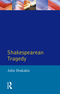 Cover image: Shakespearean Tragedy 1st edition 9781138178410