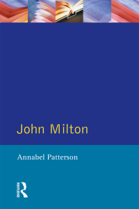 Cover image: John Milton 1st edition 9780582045392