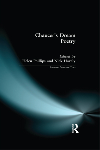 Imagen de portada: Chaucer's Dream Poetry 1st edition 9780582040113