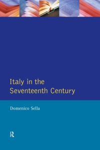 表紙画像: Italy in the Seventeenth Century 1st edition 9780582035959