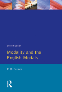 Imagen de portada: Modality and the English Modals 2nd edition 9780582034860