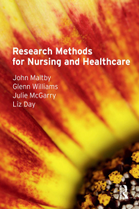 Cover image: Research Methods for Nursing and Healthcare 1st edition 9780273718505