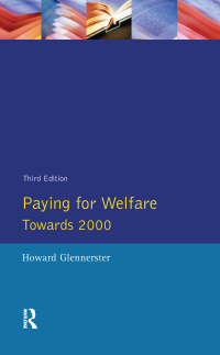 表紙画像: Paying For Welfare 3rd edition 9780134420134