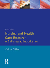 Cover image: Nursing and Health Care Research 2nd edition 9780132297417