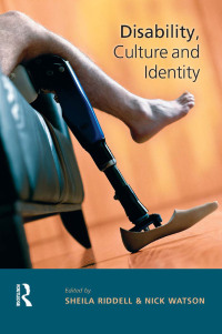 Imagen de portada: Disability, Culture and Identity 1st edition 9781138144743