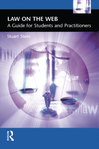 Cover image: Law on the Web 1st edition 9780367092948